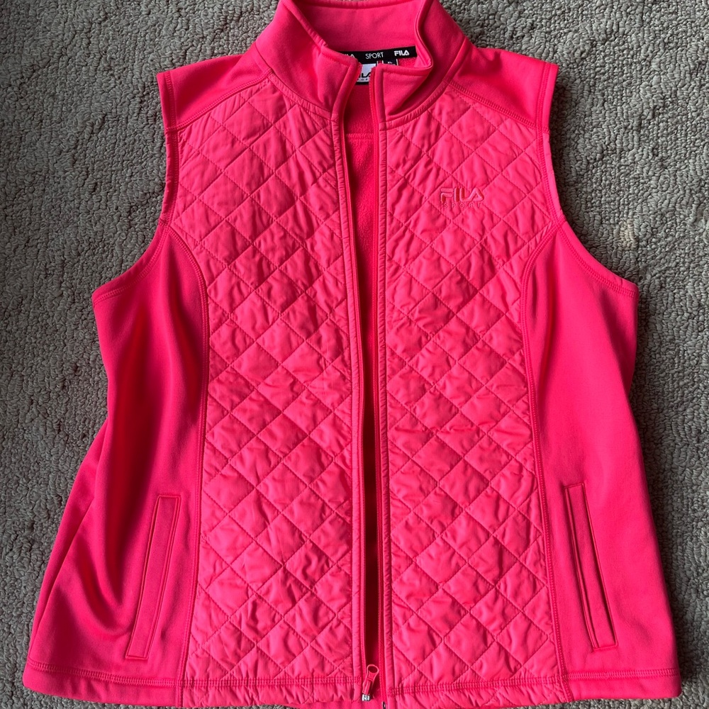 XL FILA Sports Vest, used, like new Pink